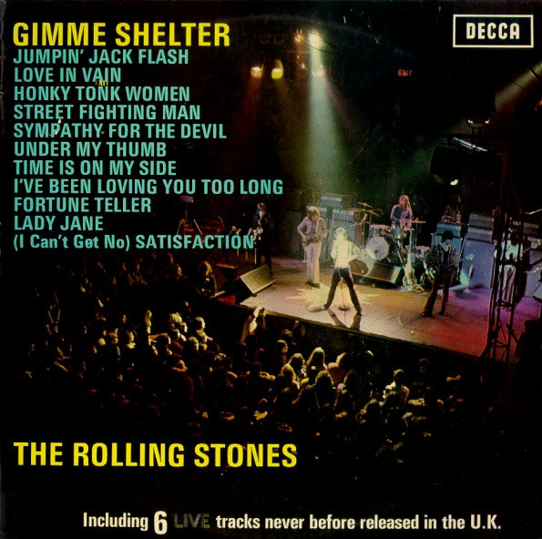 Rolling Stones - Gimme Shelter [Vinyl] [Second Hand]