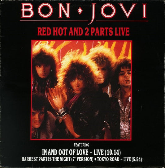 Bon Jovi - Red Hot And 2 Parts Live [12 Inch Single] [Second Hand]