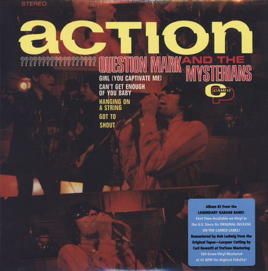 Question Mark And The Mysterians - Action [Vinyl] [Second Hand]