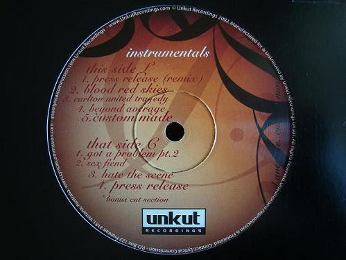 Lyrical Commission - Stage Is Set Instrumentals [Vinyl] [Second Hand]
