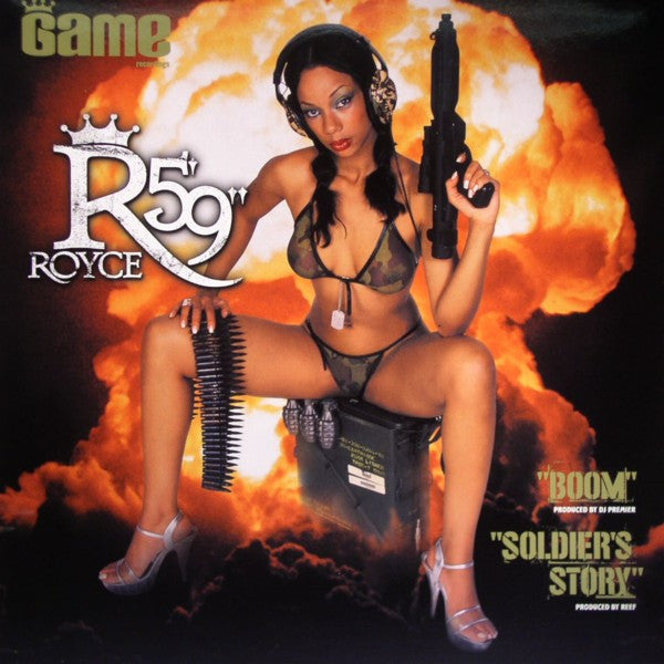 Royce 5'9 - Boom / Soldiers [12 Inch Single] [Second Hand]