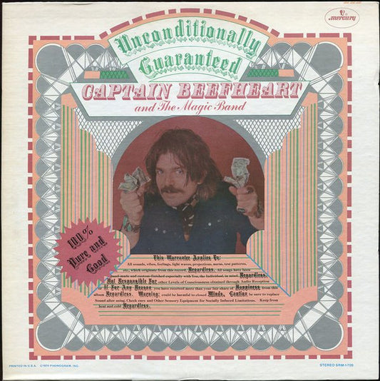 Captain Beefheart And The Magic Band - Unconditionally Guaranteed [Vinyl] [Second Hand]