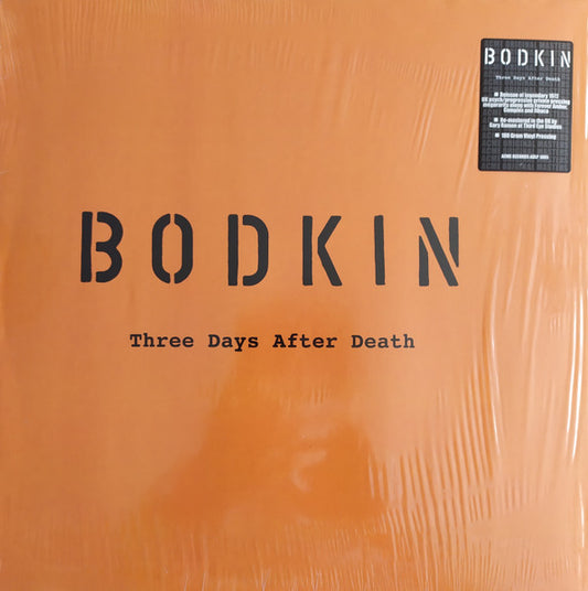 Bodkin - Three Days After Death [Vinyl] [Second Hand]