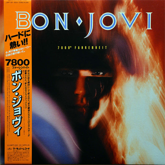 Bon Jovi - 7800° Fahrenheit [Vinyl] [Second Hand]