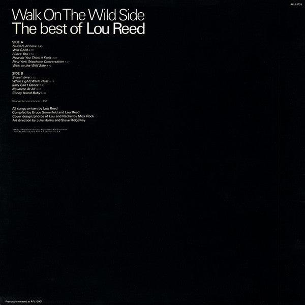 Reed, Lou - Walk On The Wild Side: The Best Of [Vinyl] [Second Hand]