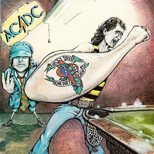 Ac/Dc - Dirty Deeds Done Dirt Cheap [Vinyl] [Second Hand]