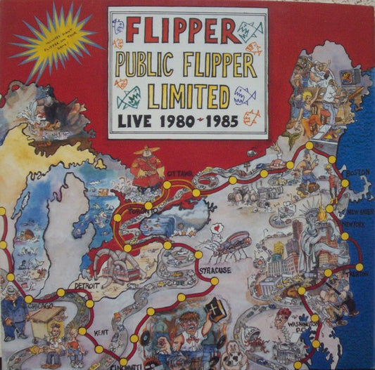 Flipper - Public Flipper Limited: Live 1980-1985 [Vinyl] [Second Hand]