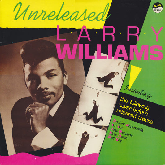 Williams, Larry - Unreleased [Vinyl] [Second Hand]