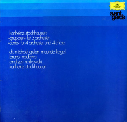 Stockhausen, Karlheinz-Michael Geilen - Gruppen-Fur 3 Orchester [Vinyl] [Second Hand]
