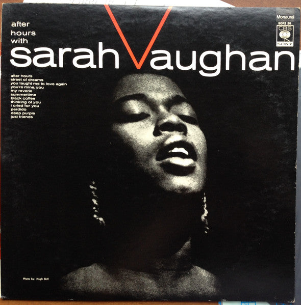 Vaughan, Sarah - After Hours [Vinyl] [Second Hand]