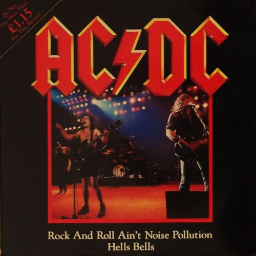 Ac/Dc - Rock And Roll Ain't Noise Pollution / [12 Inch Single] [Second Hand]