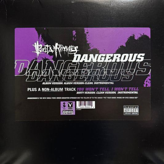Busta Rhymes - Dangerous [12 Inch Single] [Second Hand]