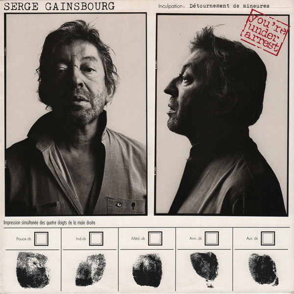 Gainsbourg, Serge - You're Under Arrest [Vinyl] [Second Hand]
