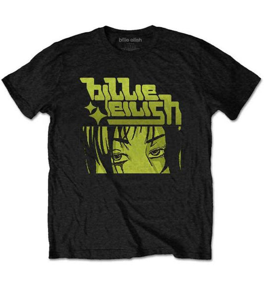 Eilish, Billie - Anime Logo (Black) Large [T-Shirt]