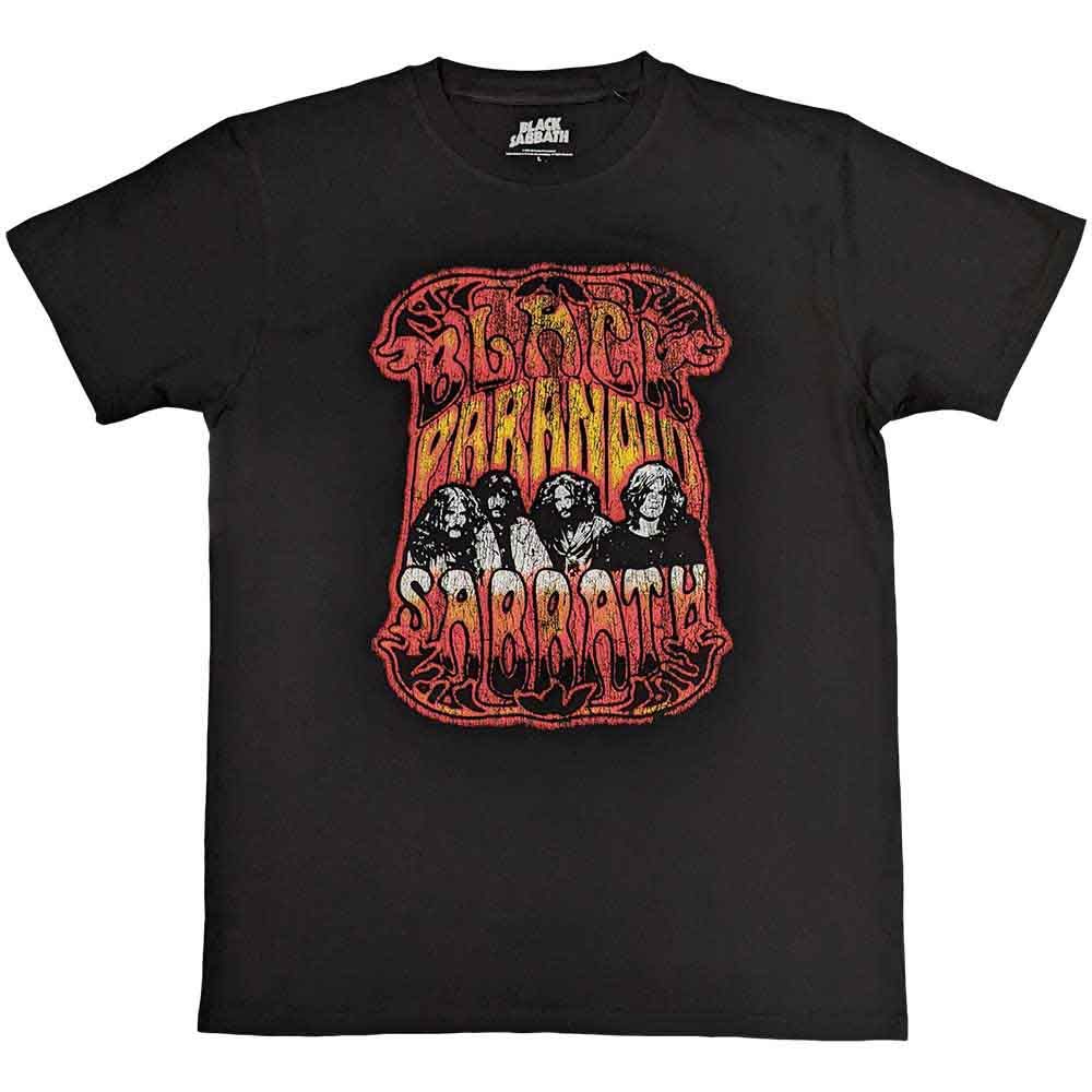 Black Sabbath - Paranoid Psych (Black) Small [T-Shirt]