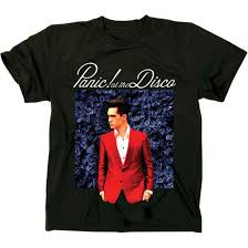 Panic! At The Disco - Blue Wall (Black)large [T-Shirt]
