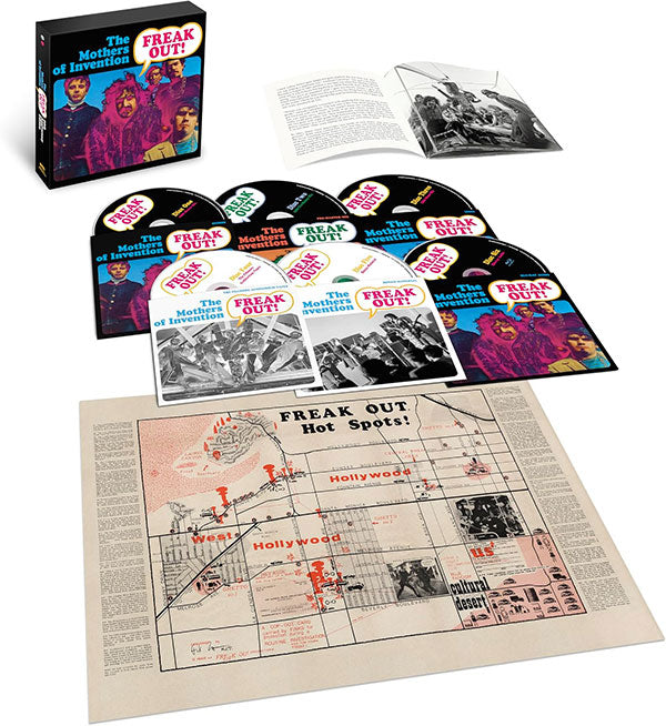 Zappa, Frank/The Mothers Of Invention - Freak Out!: 5CD + Blu-Ray [CD Box Set] [Pre-Order]